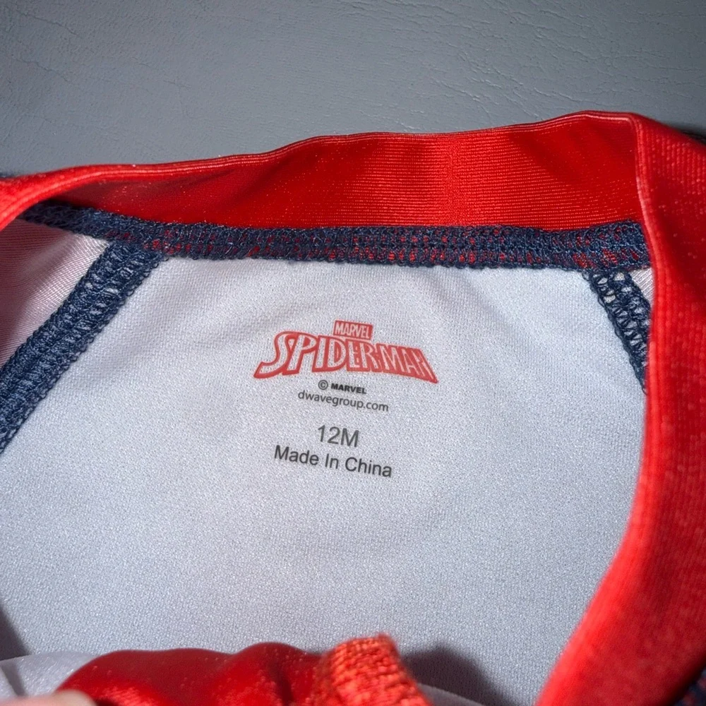 Spiderman Red and‎ Blue Kids Swim Suit